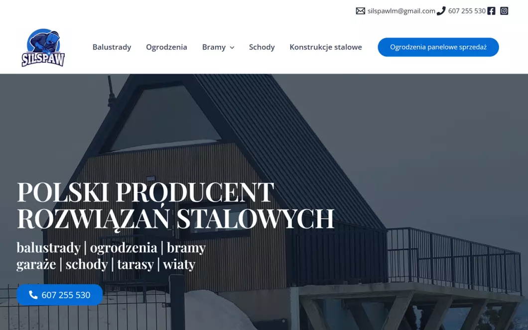 Zrzut ekranu strony