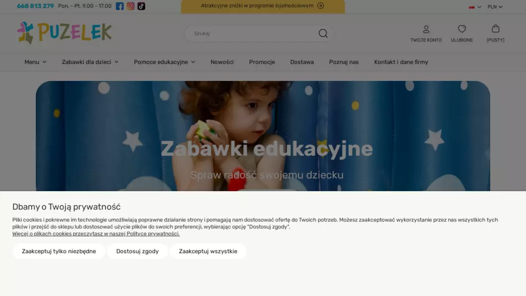 Zrzut ekranu strony