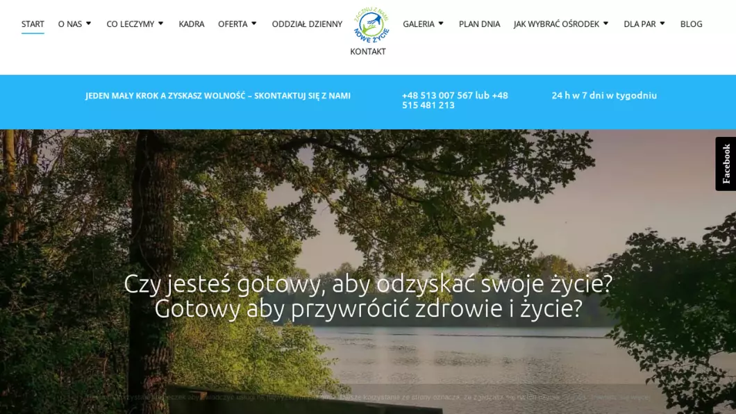 Zrzut ekranu strony